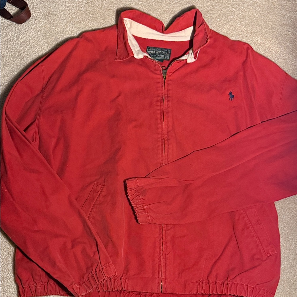 Polo by Ralph Lauren Men's Vibrant Red Lightweight Jacket